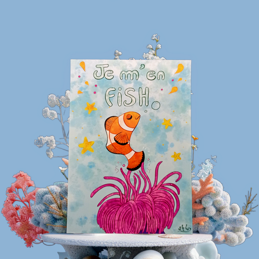 carte humour je m'en fish